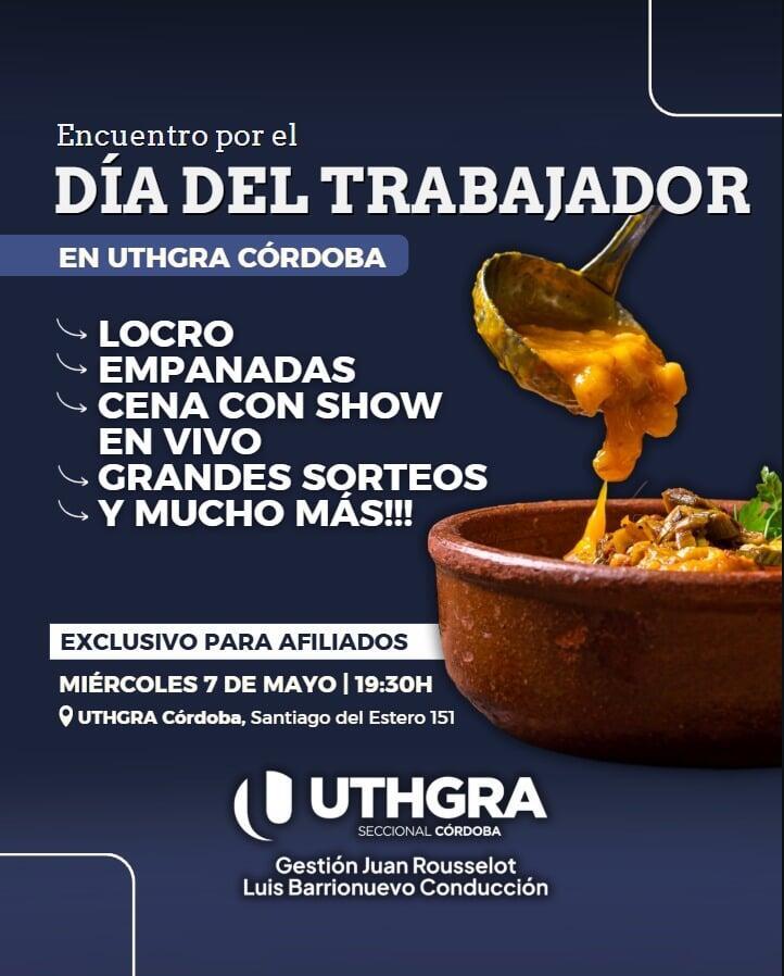 Día del Trabajador en UTHGRA Córdoba